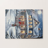 Puzzle Maison de Noël (Horizontal)