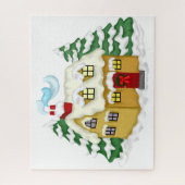 Puzzle Maison de Noël (Vertical)
