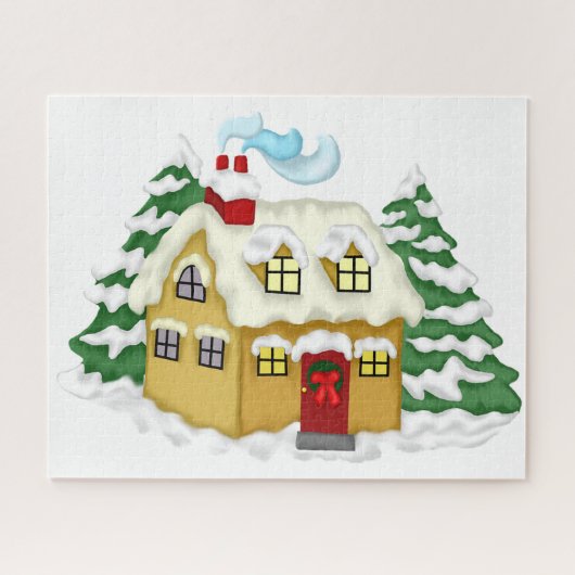 Puzzle Maison de Noël (Horizontal)