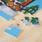 Puzzle Maison de pain d'épices (Côté)