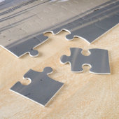 Puzzle Maison de plage au Kenya. (Côté)