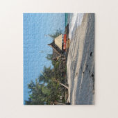Puzzle Maison de plage au Kenya. (Vertical)