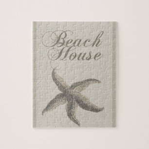 Puzzle Maison de plage Starfish Bord de mer Côté côte