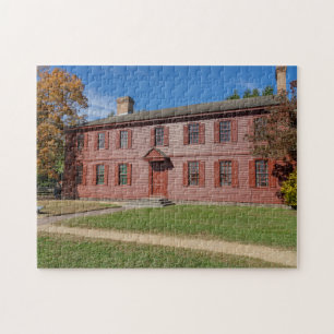 Puzzle Maison de style colonial dans la ville historique 