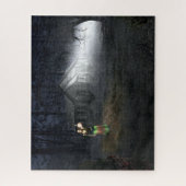 Puzzle Maison d'horreur d'Halloween (Vertical)