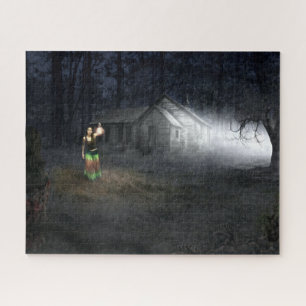 Puzzle Maison d'horreur d'Halloween