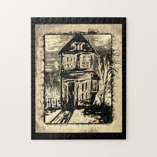 Puzzle Maison d'invitation (Vertical)