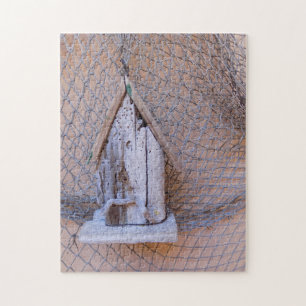 Puzzle Maison d'oiseaux en bois