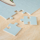 Puzzle Maison en pain d'épices de Whimsical scène de Noël (Côté)