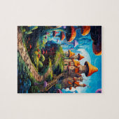 Puzzle Maison enchantée (Horizontal)