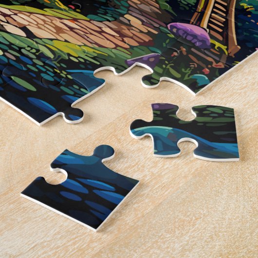 Puzzle Maison enchantée (Côté)