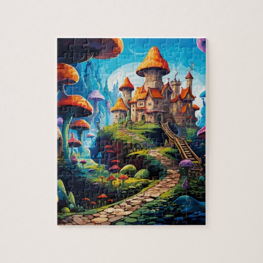 Puzzle Maison enchantée (Vertical)