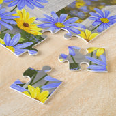 Puzzle Maison flower garden (Côté)