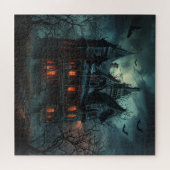 Puzzle Maison hantée éffrayante (Horizontal)