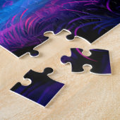 Puzzle Maison hantée illuminée (Côté)