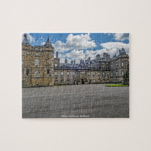 Puzzle Maison Holyrood Écosse (Horizontal)