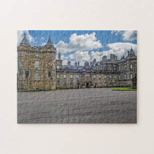 Puzzle Maison Holyrood Édimbourg.