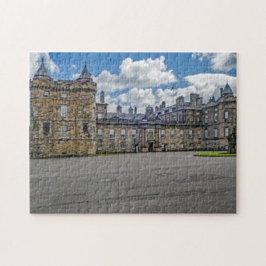 Puzzle Maison Holyrood Édimbourg. (Horizontal)