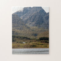 Maison isolée sur l'île de Skye en Ecosse