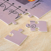 Puzzle Maison Jack-o'lanterne d'Halloween (Côté)