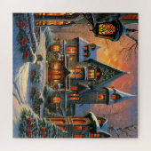 Puzzle Maison Merveilleuse d'Hiver (Horizontal)