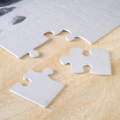 Puzzle Maison orientale à Woods recouverte de neige (Côté)