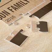 Puzzle Maison personnalisée Sweet Home Affiche de bienven (Côté)