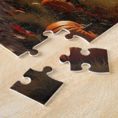 Puzzle Maison pour la fête de Thanksgiving (Côté)