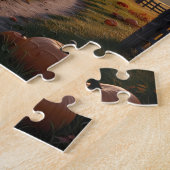 Puzzle Maison pour la fête de Thanksgiving (Côté)
