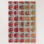 Puzzle Maison Schoolhouse Quilt Photo (Vertical)