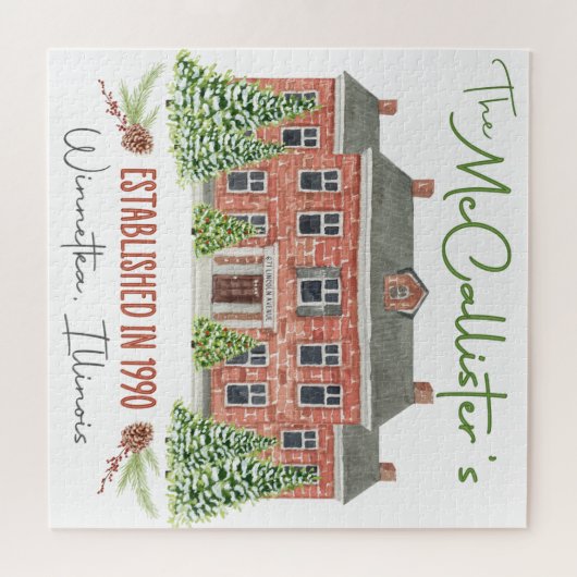 Puzzle Maison unique (Horizontal)