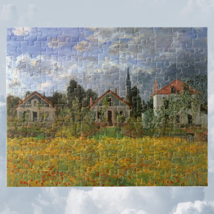 Puzzle Maisons à Argenteuil par Claude Monet, Art ancien