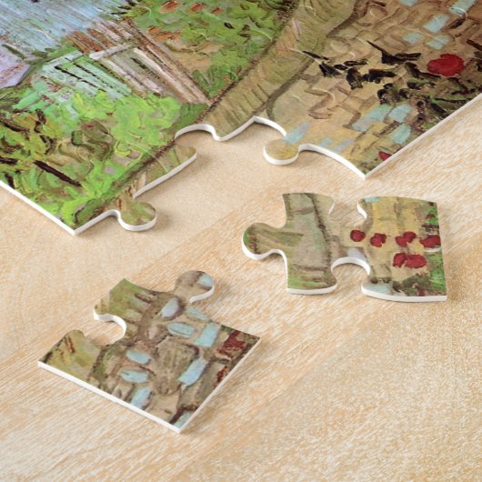 Puzzle Maisons à Auvers par Vincent van Gogh (Côté)