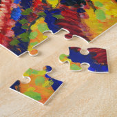 Puzzle Maisons à Murnau, Wassily Kandinsky (Côté)