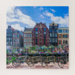 Puzzle Maisons à vélo le long du canal d'Amsterdam Pays-B<br><div class="desc">Ce somptueux puzzle sur le thème de la ville comporte des vélos le long du canal d'Amsterdam avec des bâtiments dans le arrière - plan. #amsterdam #Pays-Bas #holland #canal #vélo #bicyclettes #waterfront #canal #europe #travel #adventure #jigsaw #puzzle #jigsawpuzzle #cadeaux #fun #stockingstuffers #games</div>