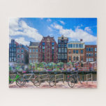 Puzzle Maisons À Vélos Le Long Du Canal D'Amsterdam Pays-<br><div class="desc">Ce superbe puzzle sur le thème de la ville comporte des vélos le long du canal à Amsterdam avec des bâtiments dans l'arrière - plan. #amsterdam #Pays-Bas #holland #canal #vélo #bicyclettes #waterfront #canal #europe #voyage #aventure #jigsaw #puzzle #jigsawpuzzle #cadeaux #fun #stockingstuffers #games</div>