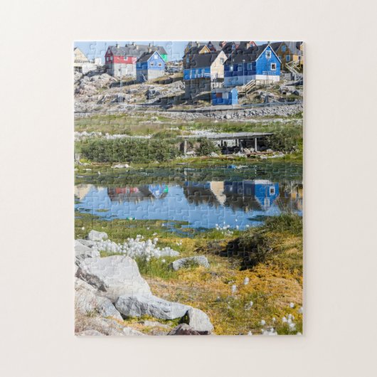Puzzle Maisons au Groenland (Vertical)