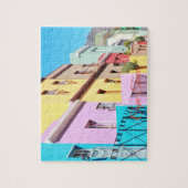 Puzzle Maisons colorées du Cap Bo Kaap Street (Vertical)