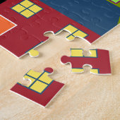 PUZZLE MAISONS COMMUNAUTÉ MAISON COLORÉE (Côté)