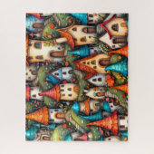 Puzzle Maisons de Conte de Fées Fantaisistes (Vertical)