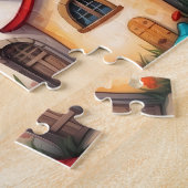 Puzzle Maisons de Conte de Fées Fantaisistes (Côté)