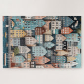 Puzzle Maisons De Style Bergen (Horizontal)