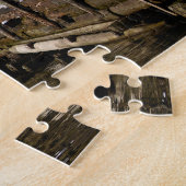 Puzzle Maisons en bois au bord du lac à Hallstatt, Autric (Côté)