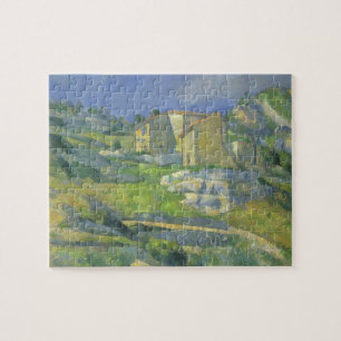 Puzzle Maisons en Provence par Paul Cezanne, Art Vintage