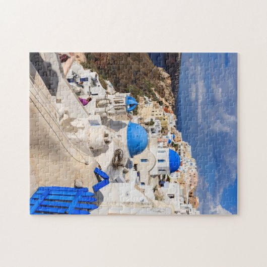 Puzzle Maisons grecques traditionnelles (Horizontal)