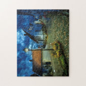 Puzzle Maisons sur routes de pierre (Vertical)