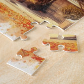 Puzzle Maisons victoriennes de San Francisco à l'automne (Côté)