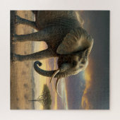Puzzle Majestic African Bush Elephant (Horizontal)