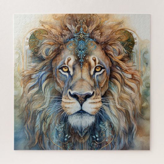 Puzzle Majestic Lion Jigsaw (Vertical)