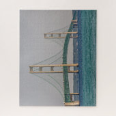 Puzzle Majestic Mackinac Bridge 520 pièces (Vertical)